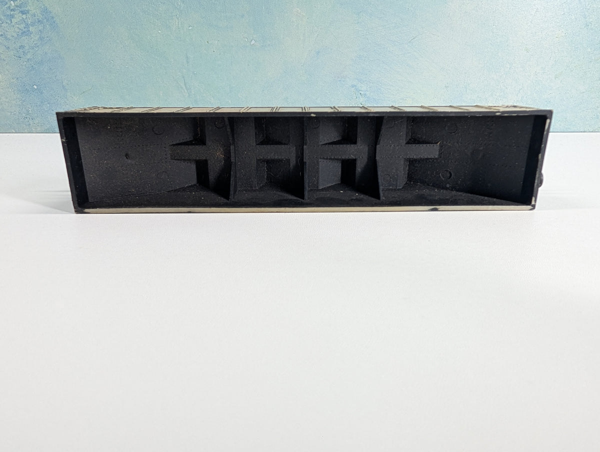 USED HO Scale Hopper Undecorated Gray and Black