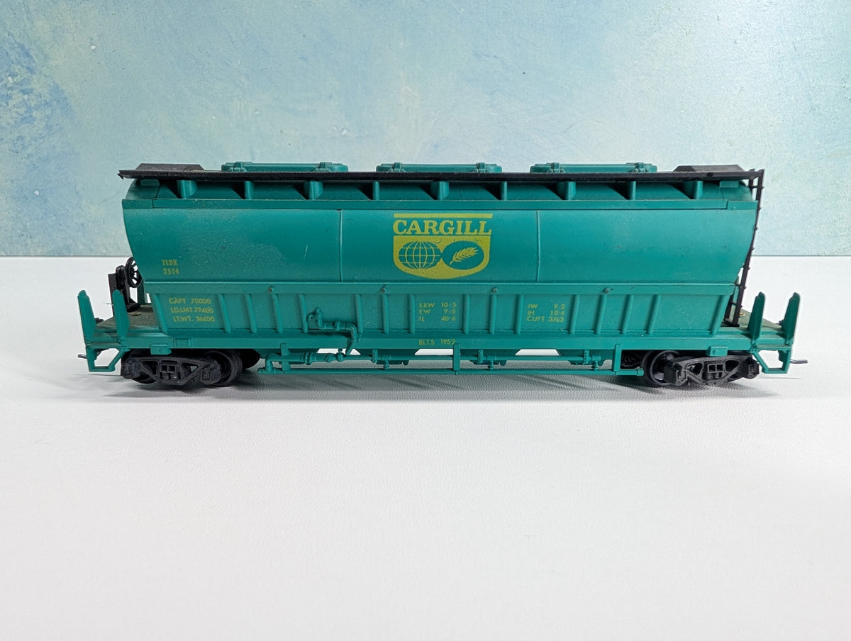 USED HO Scale Covered Hopper Cargill TLDX #2514