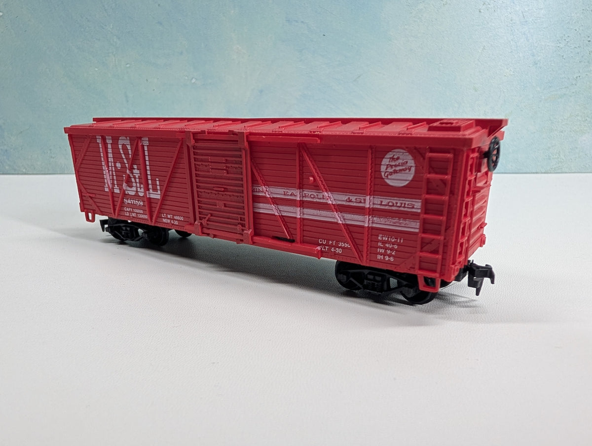 USED Life-Like HO Scale 40' Wooden Box Car Minneapolis & St Louis MStL #541159