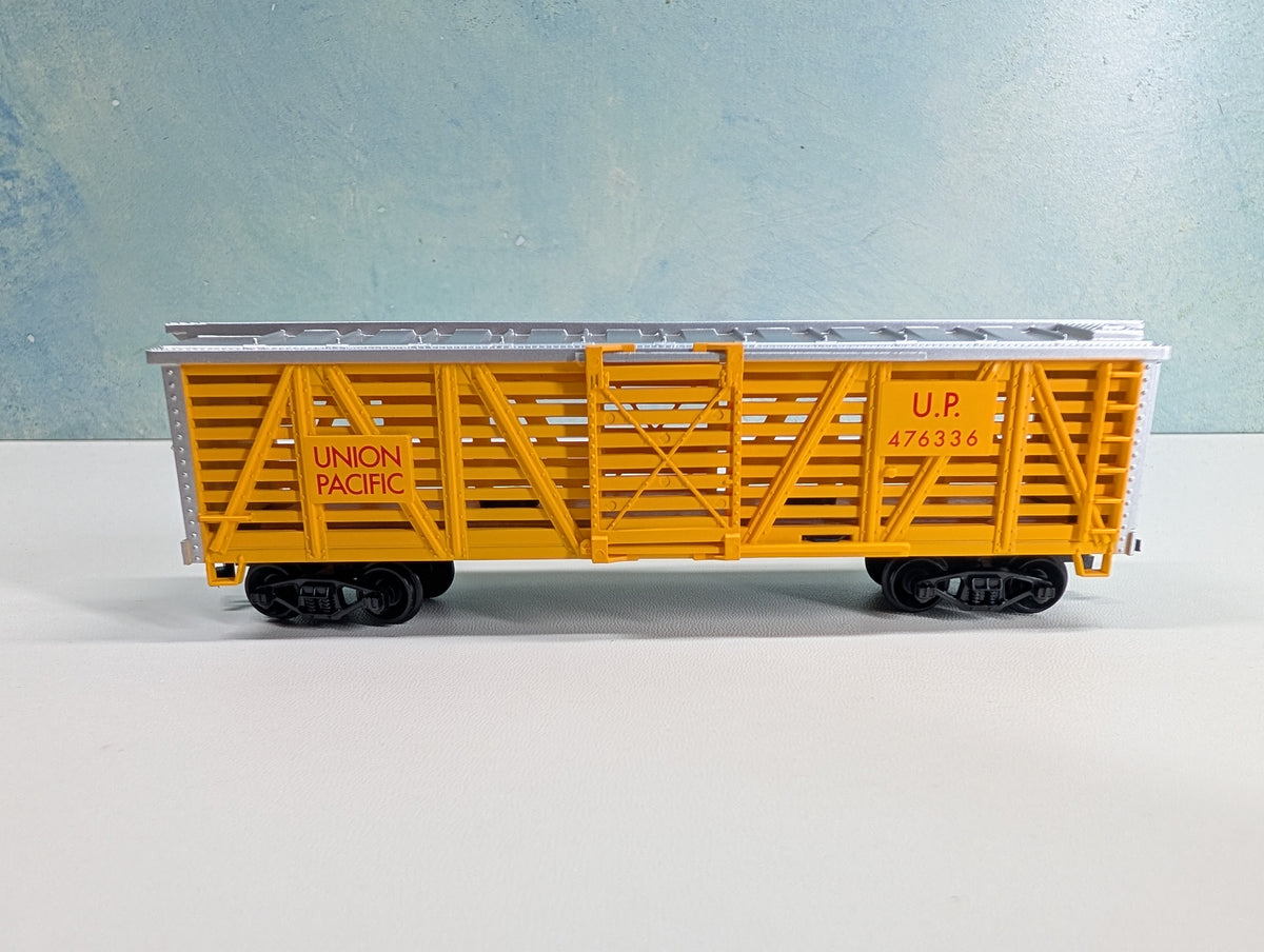 USED Life-Like HO Scale Cattle Stock Car Union Pacific UP #476336