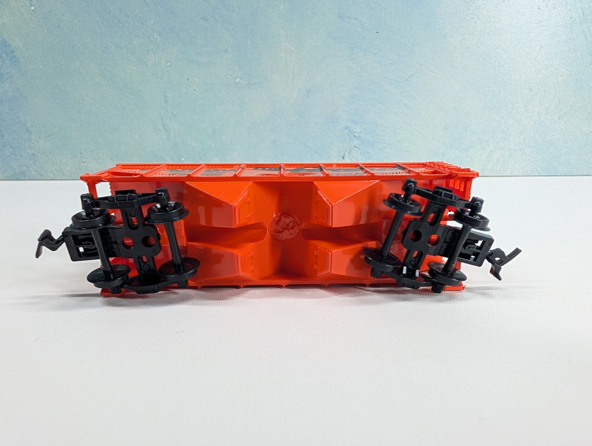 USED HO Scale 2 Bay Covered Hopper Rio Grande D&RGW #18350