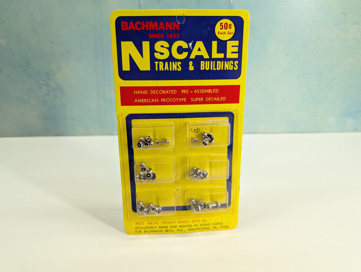 Bachmann 9623 N Scale Metal Freight Wheels (24 pcs)
