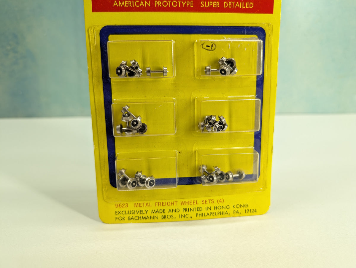 Bachmann 9623 N Scale Metal Freight Wheels (24 pcs)