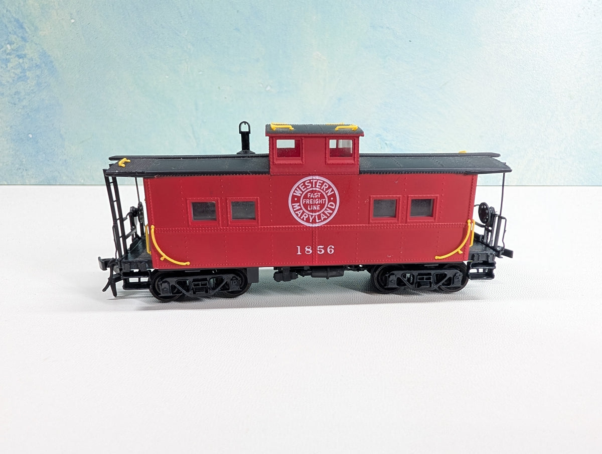 USED Life-Like HO Scale Caboose Western Maryland WM #1856 Metal Wheels, Proto 2000