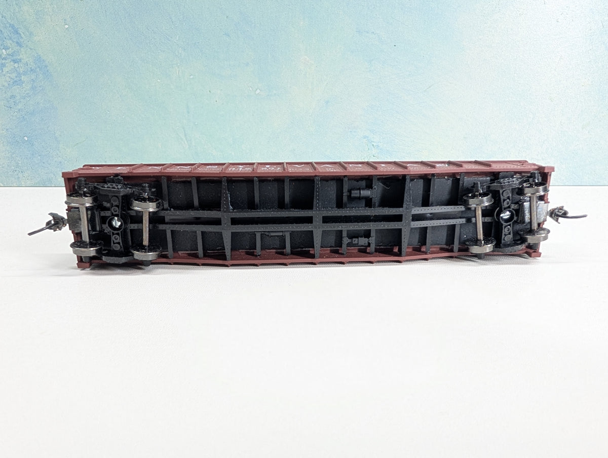 USED Athearn HO Scale 50' Gondola Pennsylvania PRR #345231 Metal Wheels, RailRunner Custom