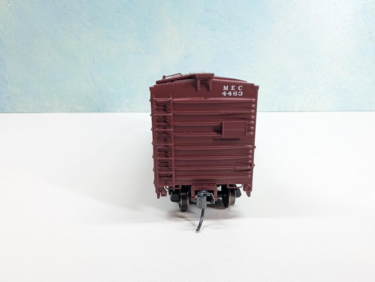 USED Atlas HO Scale 40' Box Car Maine Central MEC #4463 Metal Wheels