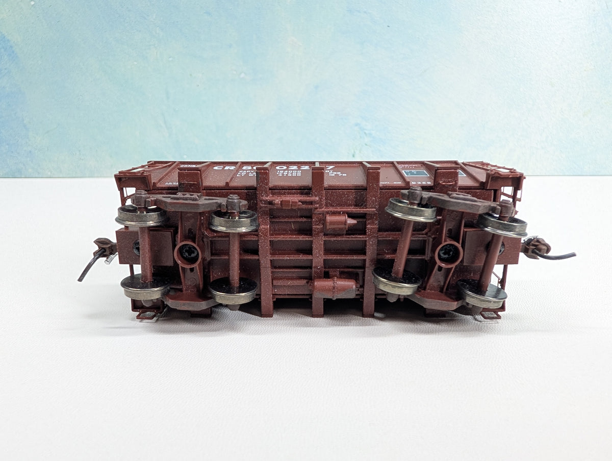 USED Athearn HO Scale Ore Car Tight-Bottom Low Conrail CR #500227 Metal Wheels