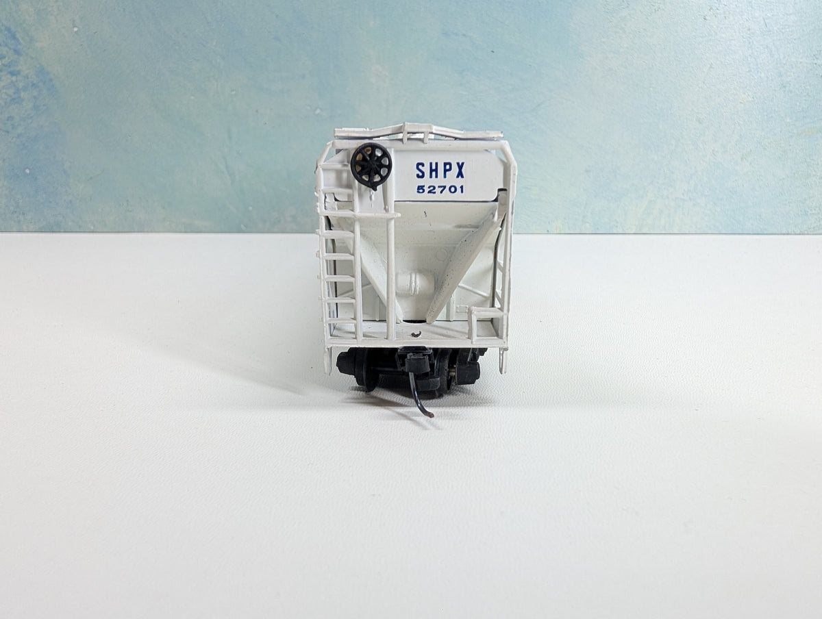 USED Bachmann HO Scale ACF Centerflow Hopper Enjay Plastics SHPX #52701