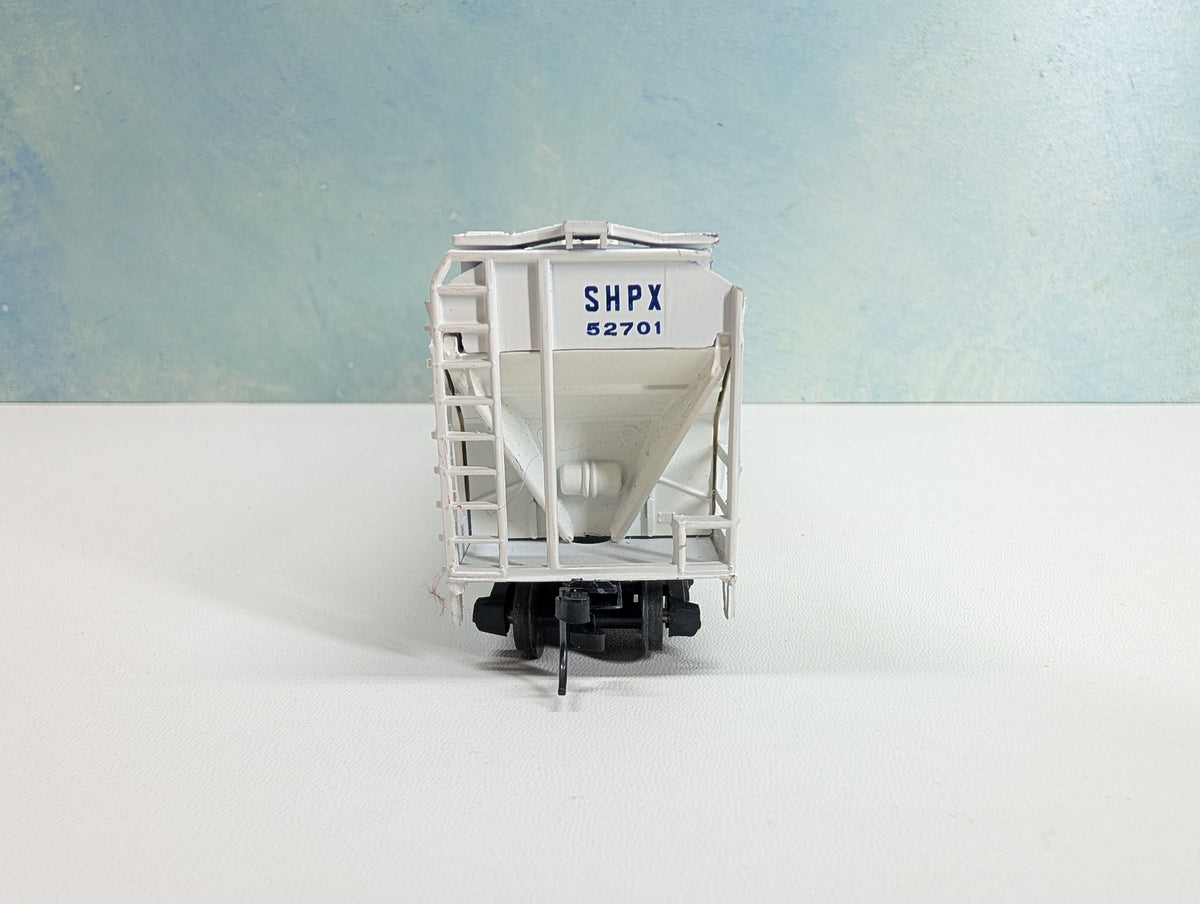 USED Bachmann HO Scale ACF Centerflow Hopper Enjay Plastics SHPX #52701