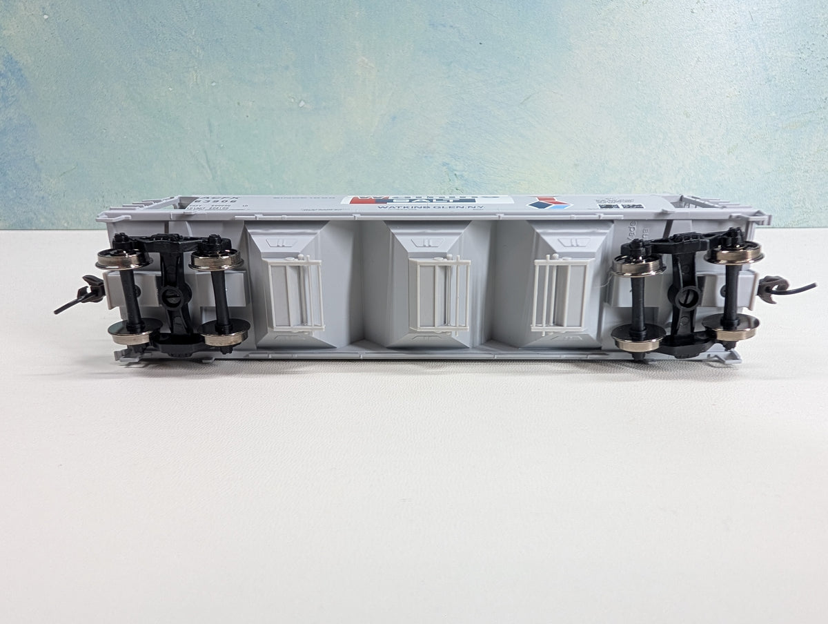 USED Atlas HO Scale 3560 Covered Hopper Watkins Salt ACFX #63906 Metal Wheels