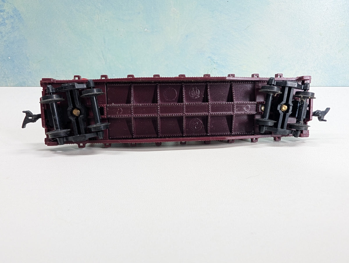 USED Marx HO Scale Flat Car w/ Dozer Load IHCX #6130