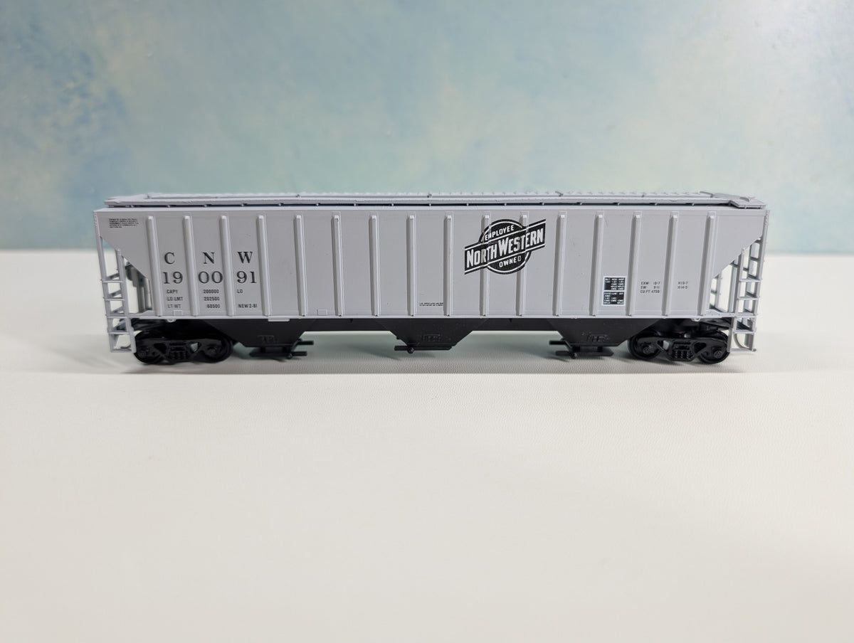 USED Athearn HO Scale Covered Hopper Chicago & North Western CNW #190091