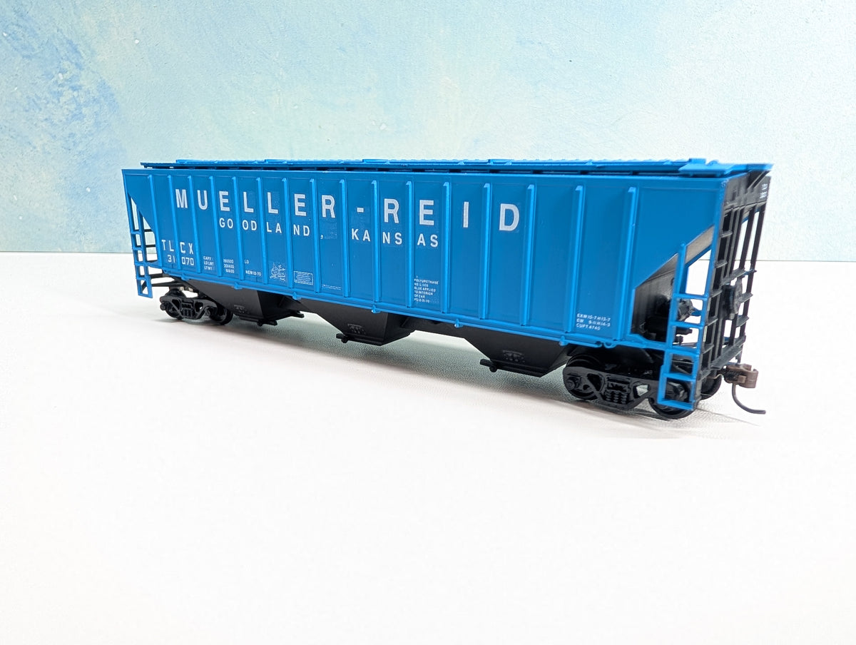 USED Athearn HO Scale Covered Hopper Mueller-Reid TLCX #31070