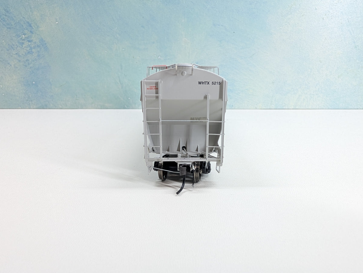 USED Athearn HO Scale Trinity Covered Hopper Archer Daniels Midland WHTX #5215 Metal Wheels