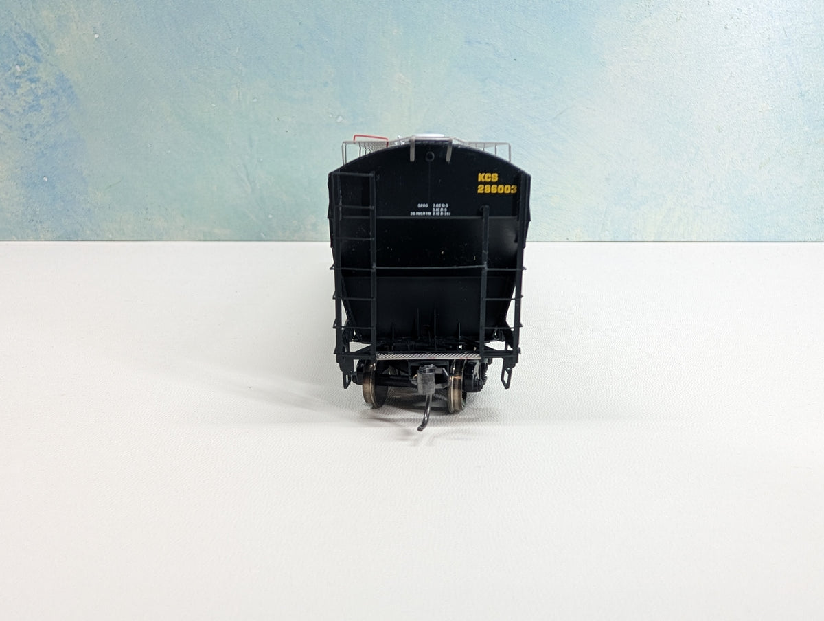 USED Athearn HO Scale Trinity Covered Hopper Kansas City Southern KCS #286003 Metal Wheels