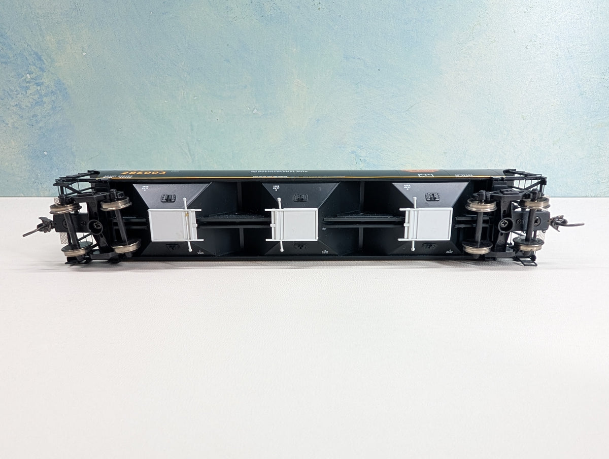 USED Athearn HO Scale Trinity Covered Hopper Kansas City Southern KCS #286003 Metal Wheels