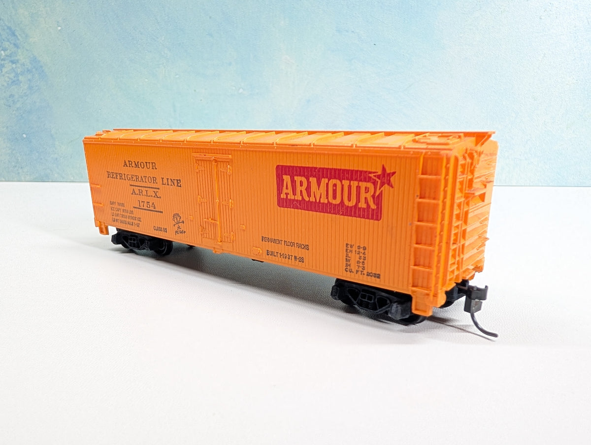 USED Mantua HO Scale Box Car Armour Refrigerator Line ARLX #1754