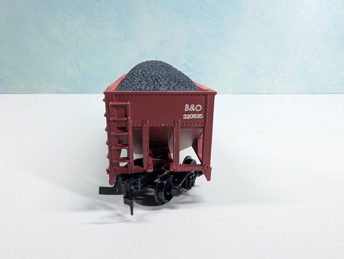 USED Life-Like HO Scale Coal Hopper Baltimore and Ohio B&O #320835
