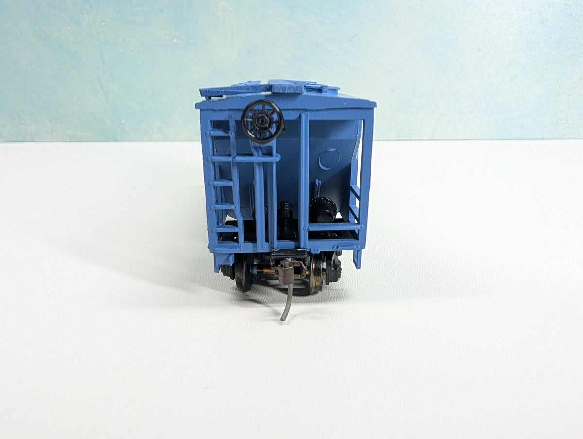 USED Roundhouse HO Scale Covered Hopper, Rare Purple Jack Frost Cane Sugar NSRX #254 Metal Wheels