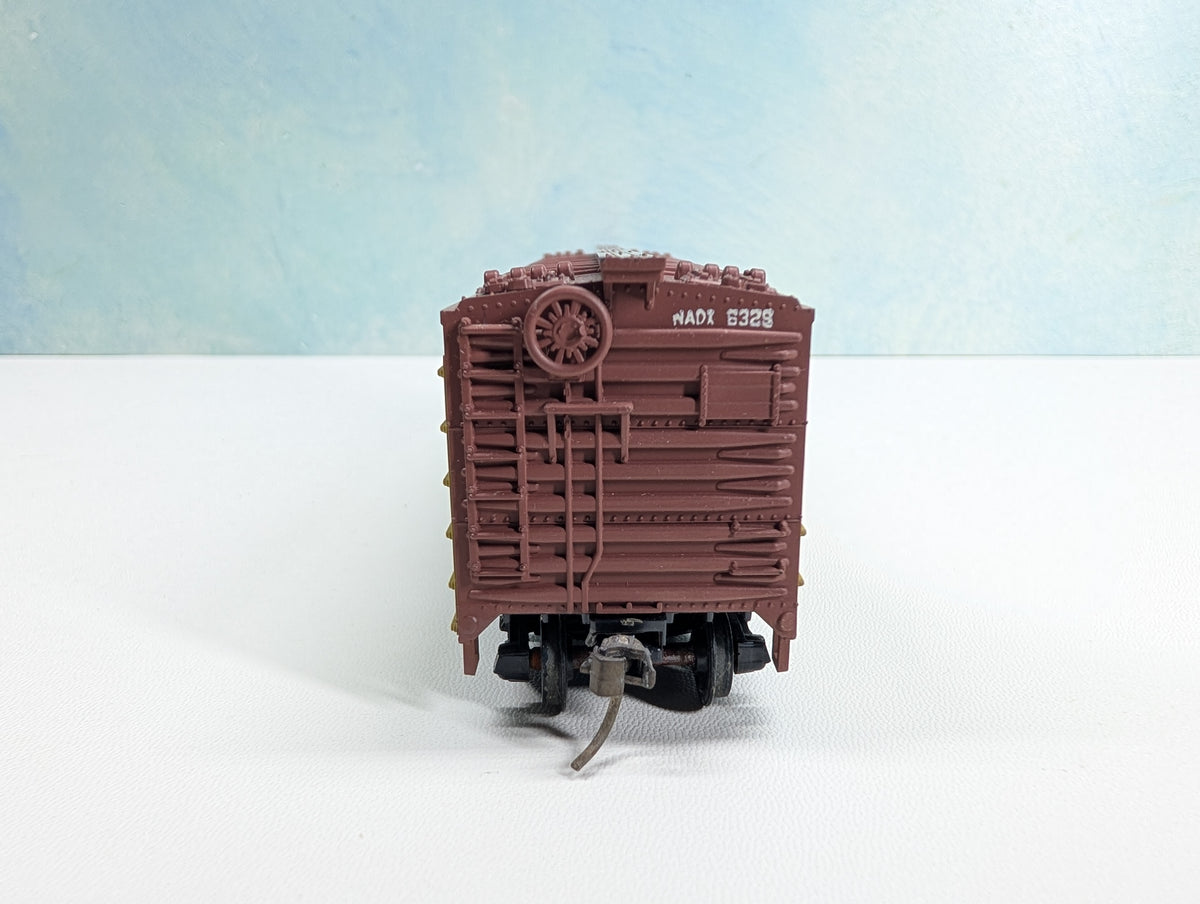 USED TRAIN MINIATURE HO Scale Billboard Reefer Land O'Lakes NADX #6329 Sweet Cream Butter