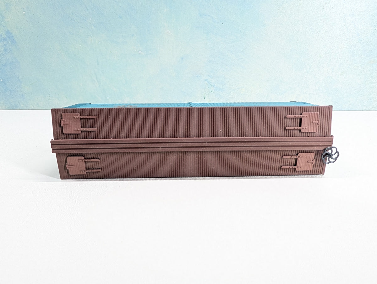 USED Roundhouse HO Scale Wood Reefer Oppenheimer Casing Co. OPPX #8003 Sausage Casings, Metal Wheels