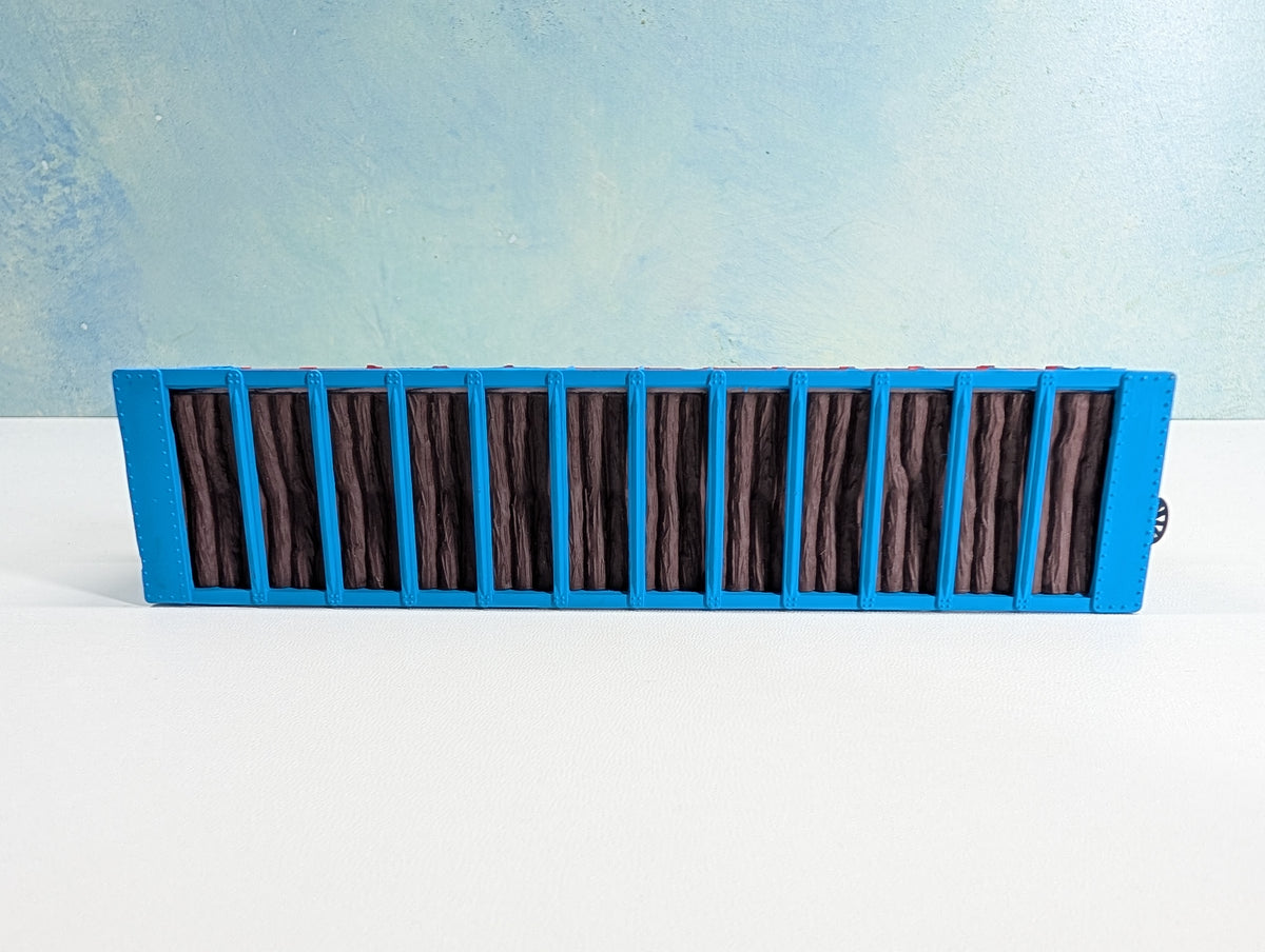 USED Bachmann HO Scale 51' Pulpwood Car Santa Fe ATSF #90850