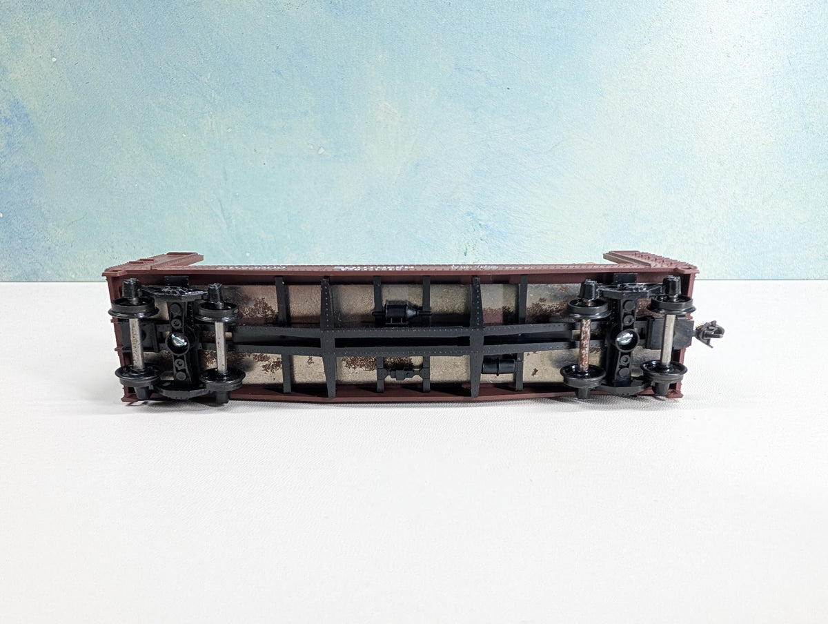 USED Athearn HO Scale Bulkhead Car w/ Load Southern Pacific SP #23506