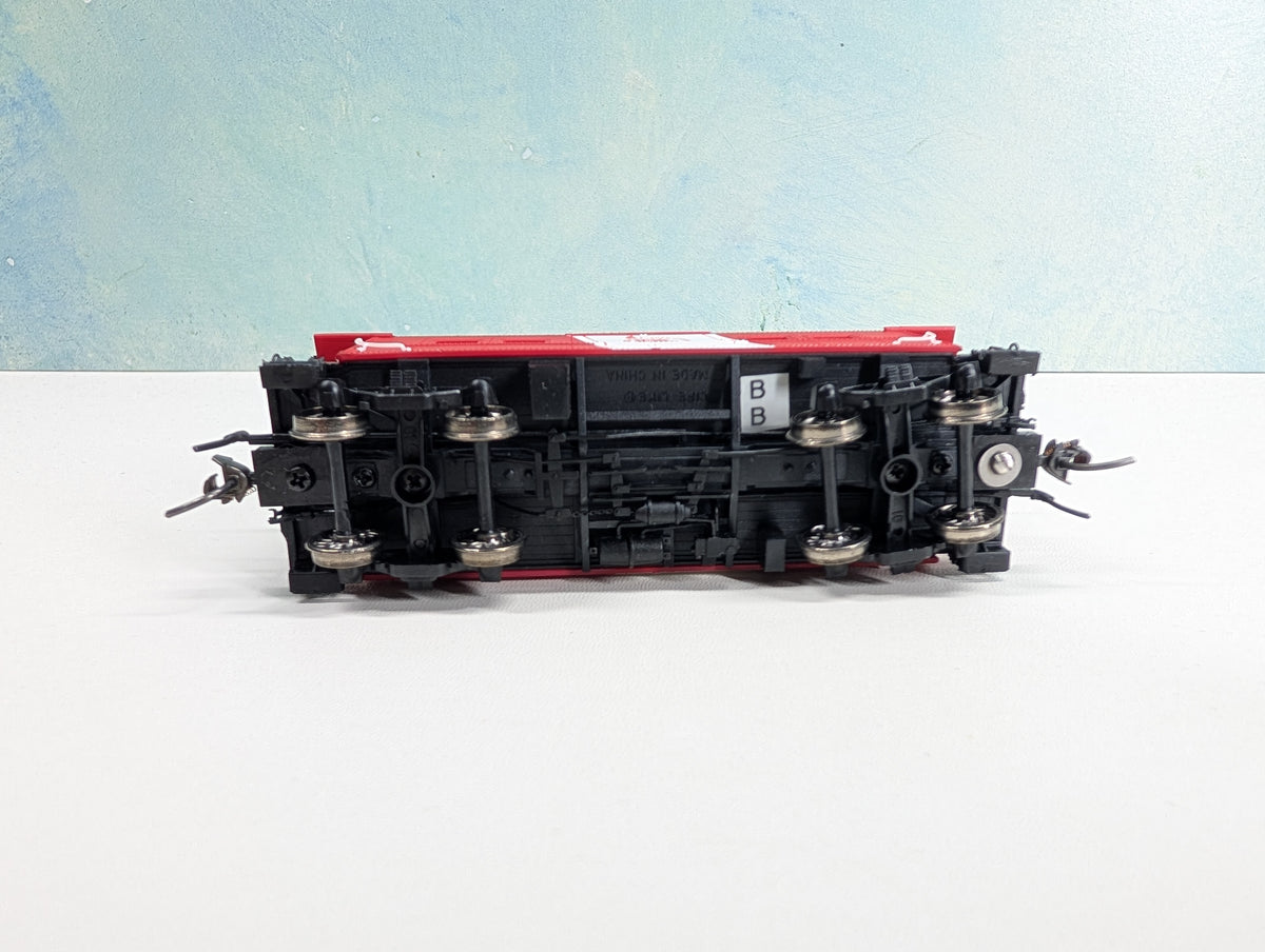 USED Life-Like HO Scale Caboose Central Railroad of New Jersey #91534 Metal Wheels