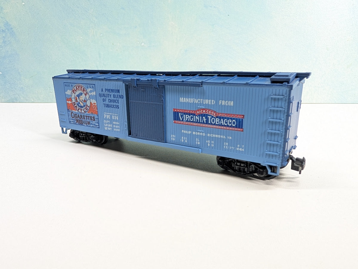 USED TRAIN MINIATURE HO Scale Tobacco Car Players Navy Cut Cigarettes PM #834 Virginia Tobacco