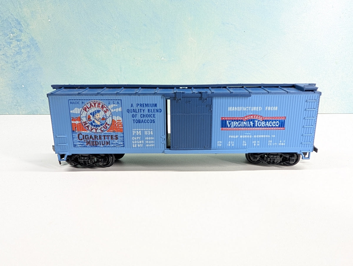 USED TRAIN MINIATURE HO Scale Tobacco Car Players Navy Cut Cigarettes PM #834 Virginia Tobacco