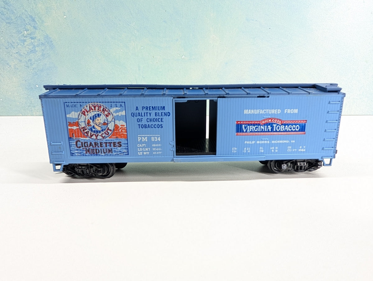 USED TRAIN MINIATURE HO Scale Tobacco Car Players Navy Cut Cigarettes PM #834 Virginia Tobacco