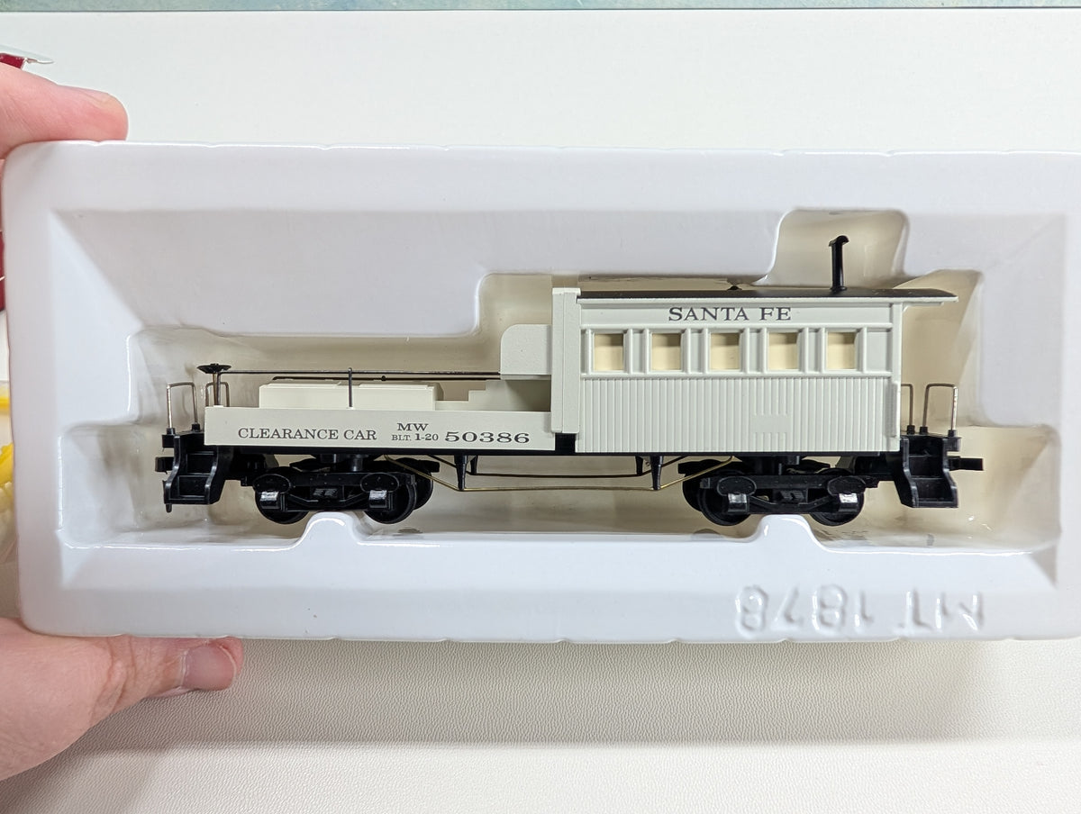 USED Mantua 750-001 HO Scale Clearance Check Car Santa Fe MW #50386