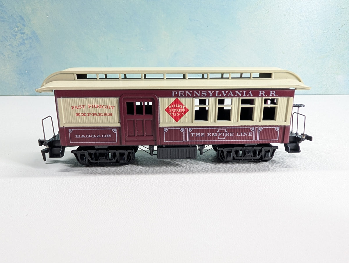 USED Roundhouse 3736 HO Scale Overtron OBS Baggage Car Pennsylvania The Empire Line