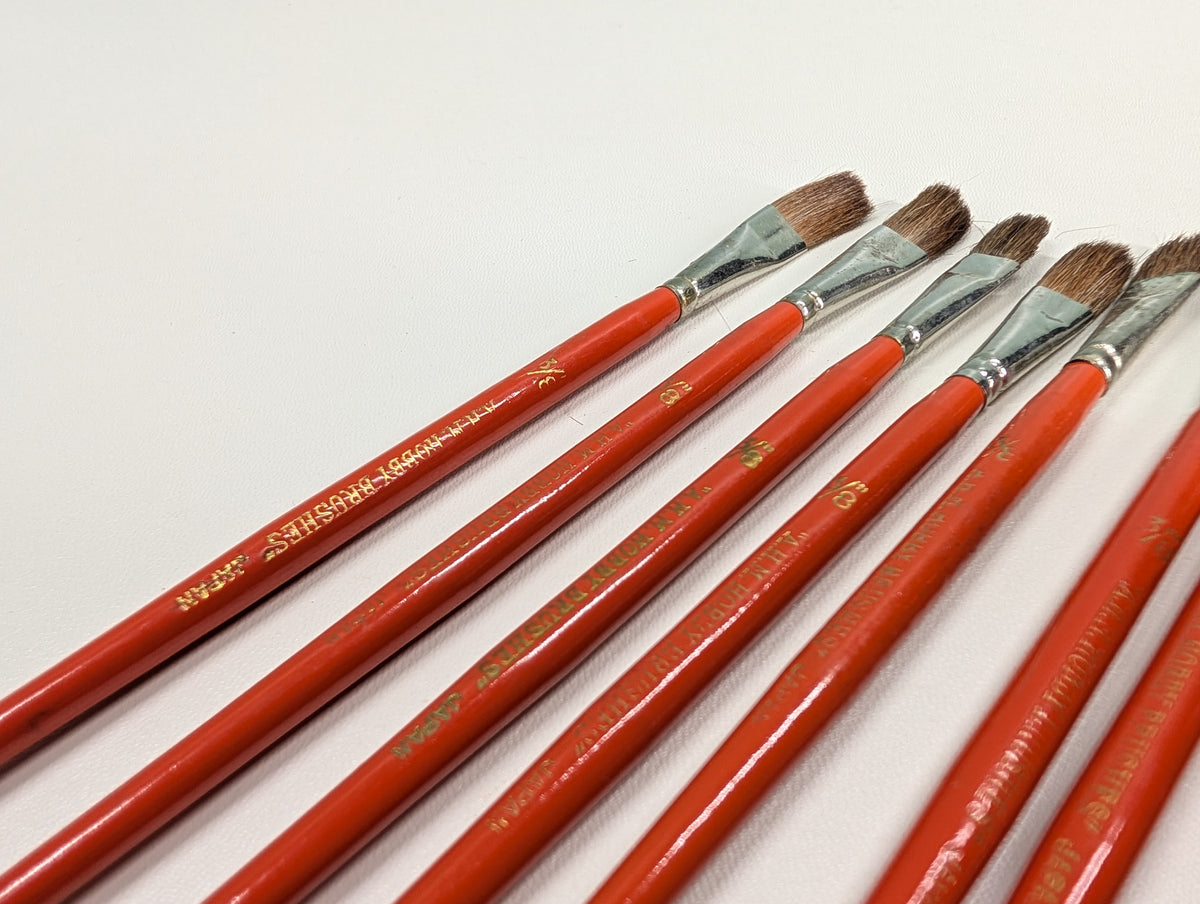 USED AHM MULTI Scale Set of Hobby Brushes (10 pcs)