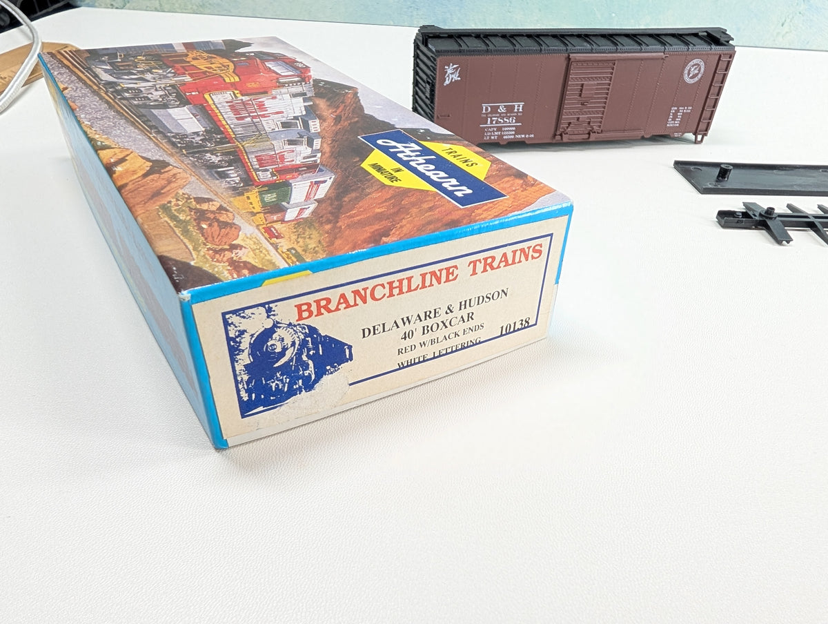 USED Athearn HO Scale 40' Box Car Delaware and Hudson D&H #17886 Branchline Custom KIT