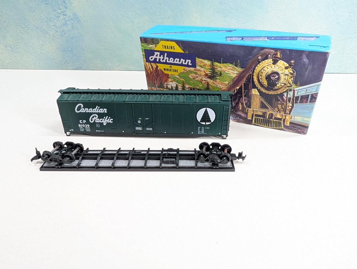 USED Athearn HO Scale 50' PD Box Car Canadian Pacific CP #81039 KIT