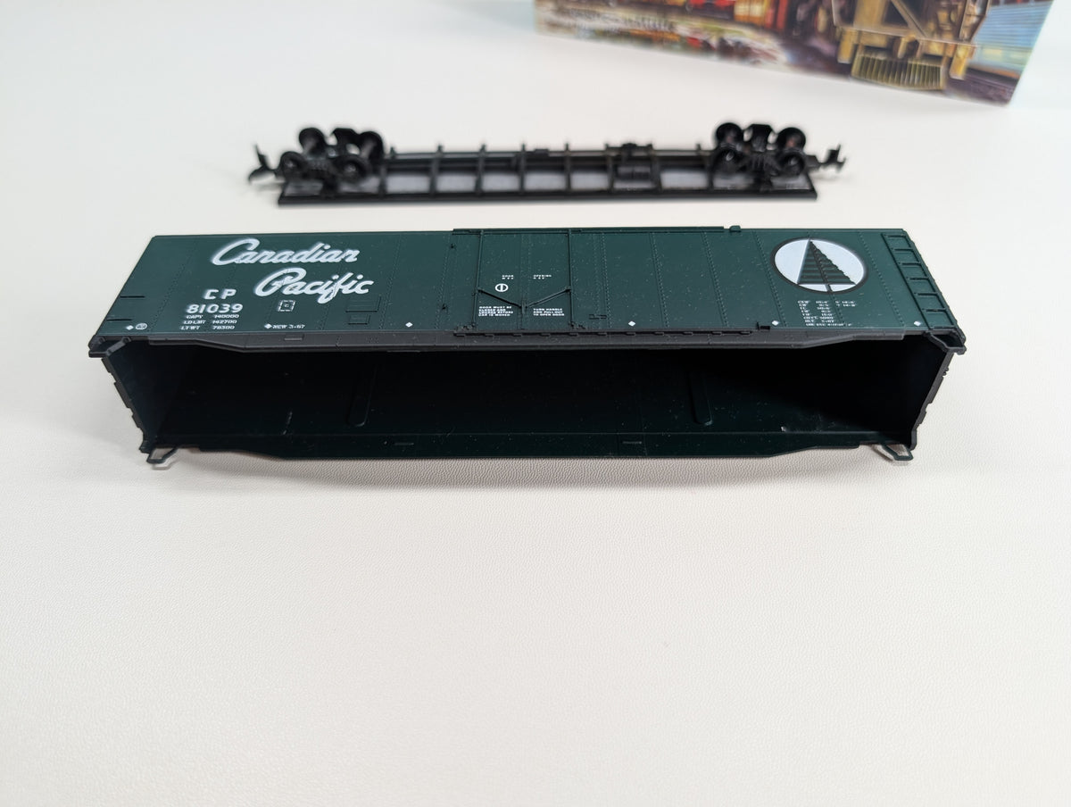USED Athearn HO Scale 50' PD Box Car Canadian Pacific CP #81039 KIT