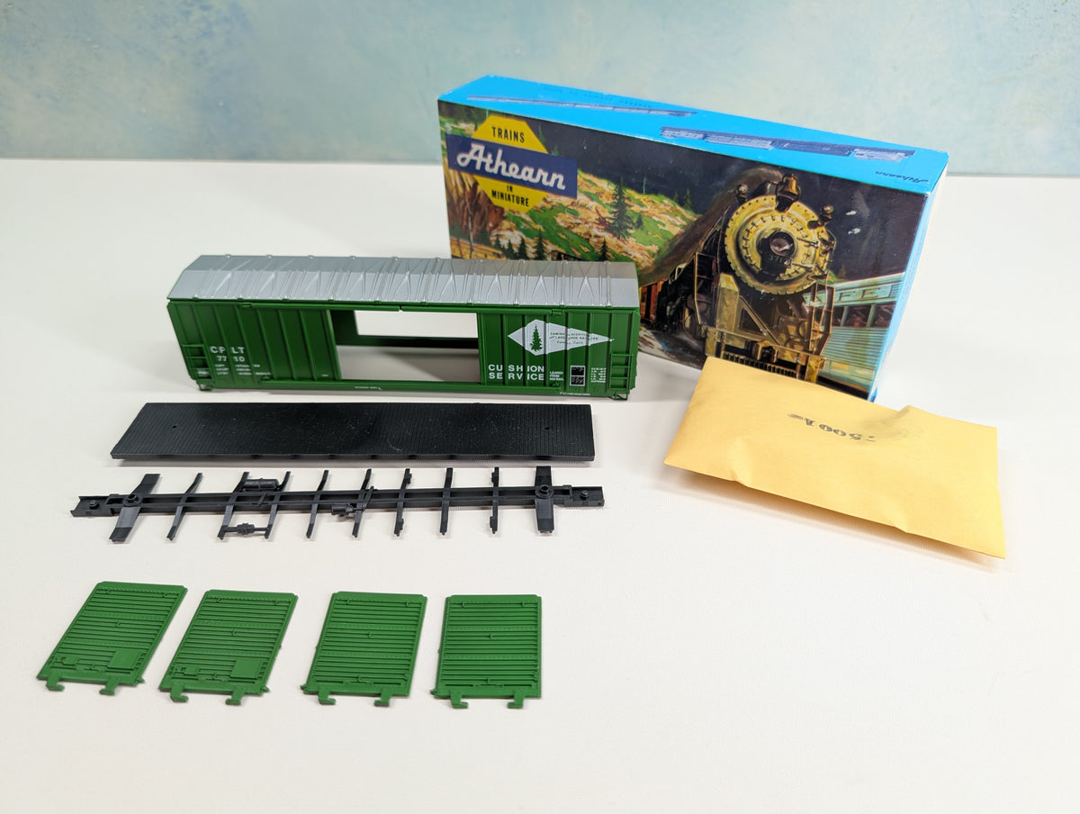 USED Athearn HO Scale 50' Railbox DD Box Car Camino, Placerville & Lake Tahoe #7710 KIT