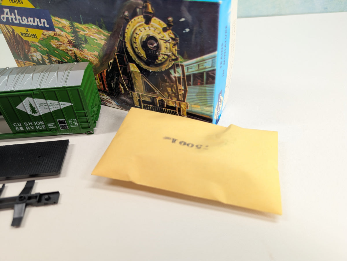 USED Athearn HO Scale 50' Railbox DD Box Car Camino, Placerville & Lake Tahoe #7710 KIT