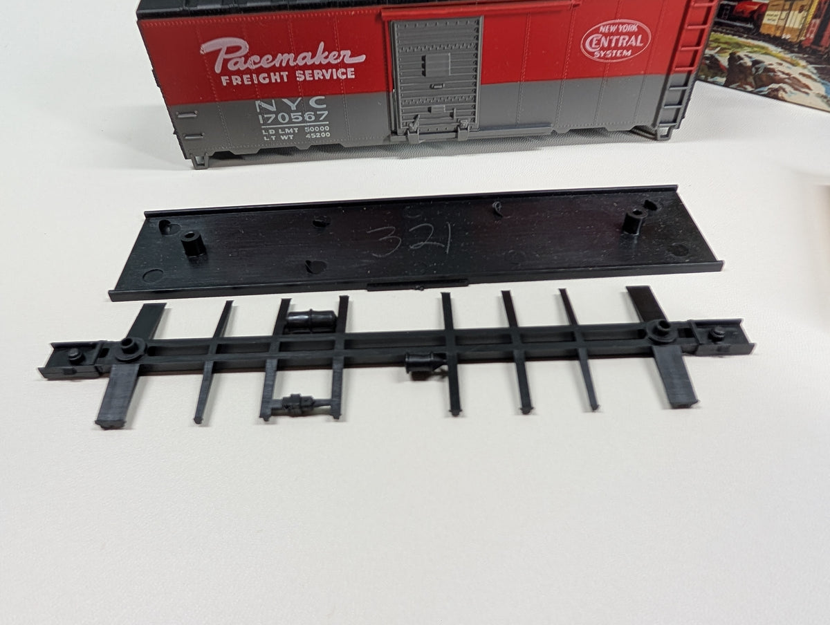 USED Athearn HO Scale 40' Box Car New York Central NYC #170537 Pacemaker KIT