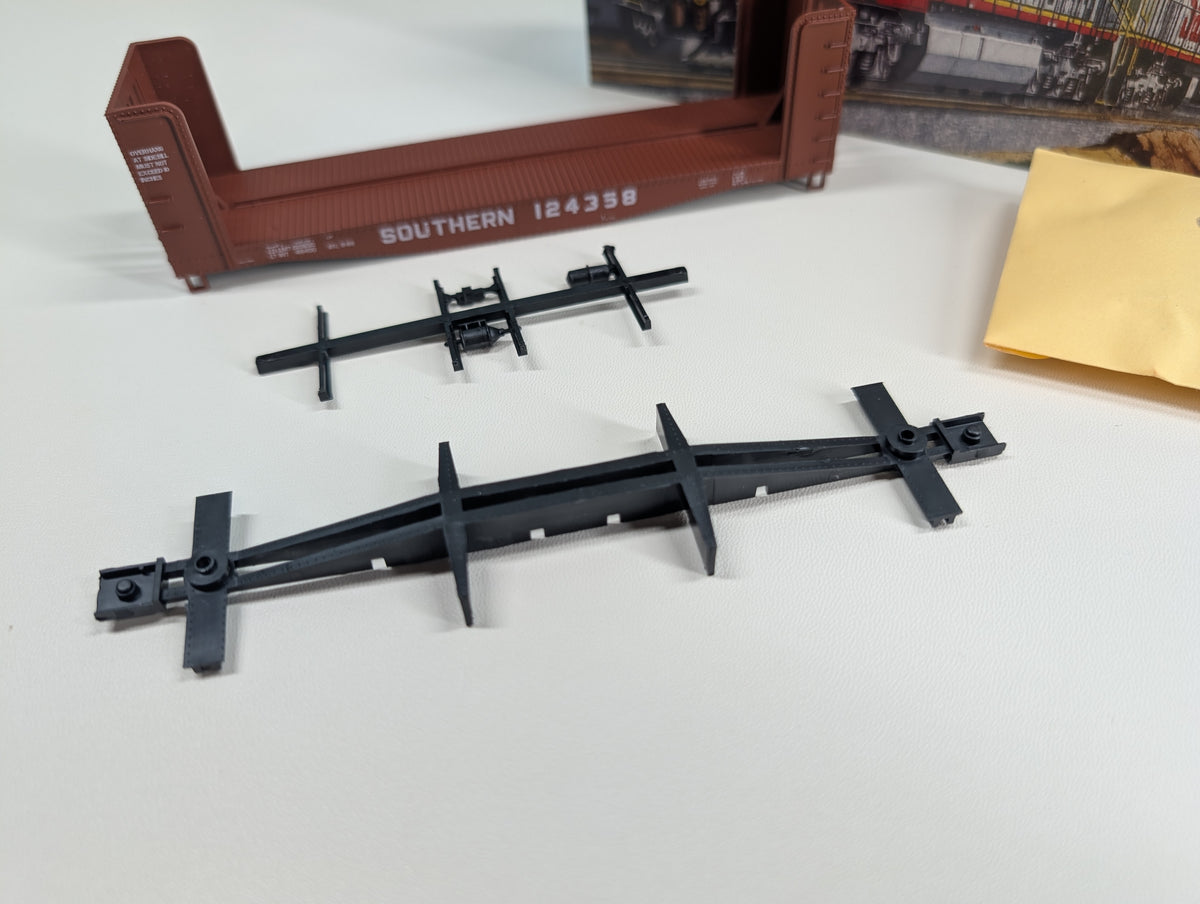 USED Athearn 1455 HO Scale Pulpwood Car Southern #124358 KIT