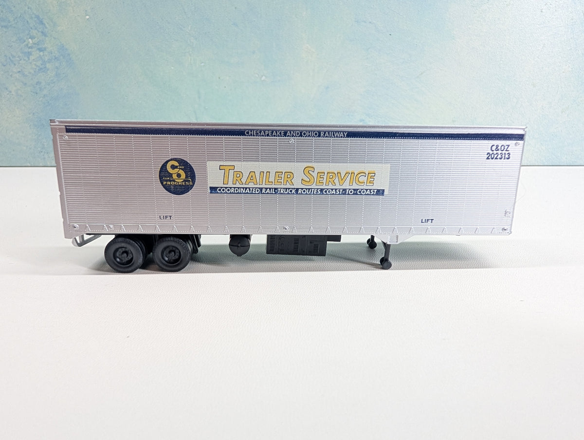 USED Athearn HO Scale 40' Trailer Baltimore and Ohio C&OZ #202313