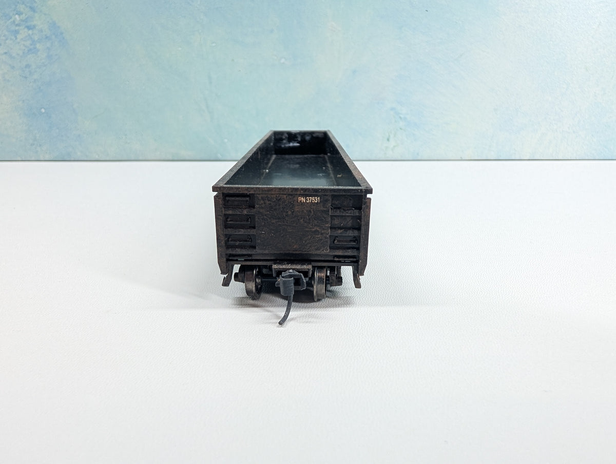 USED Roundhouse HO Scale 52' Gondola, Weathered Providence Northern PN #73531 Metal Wheels