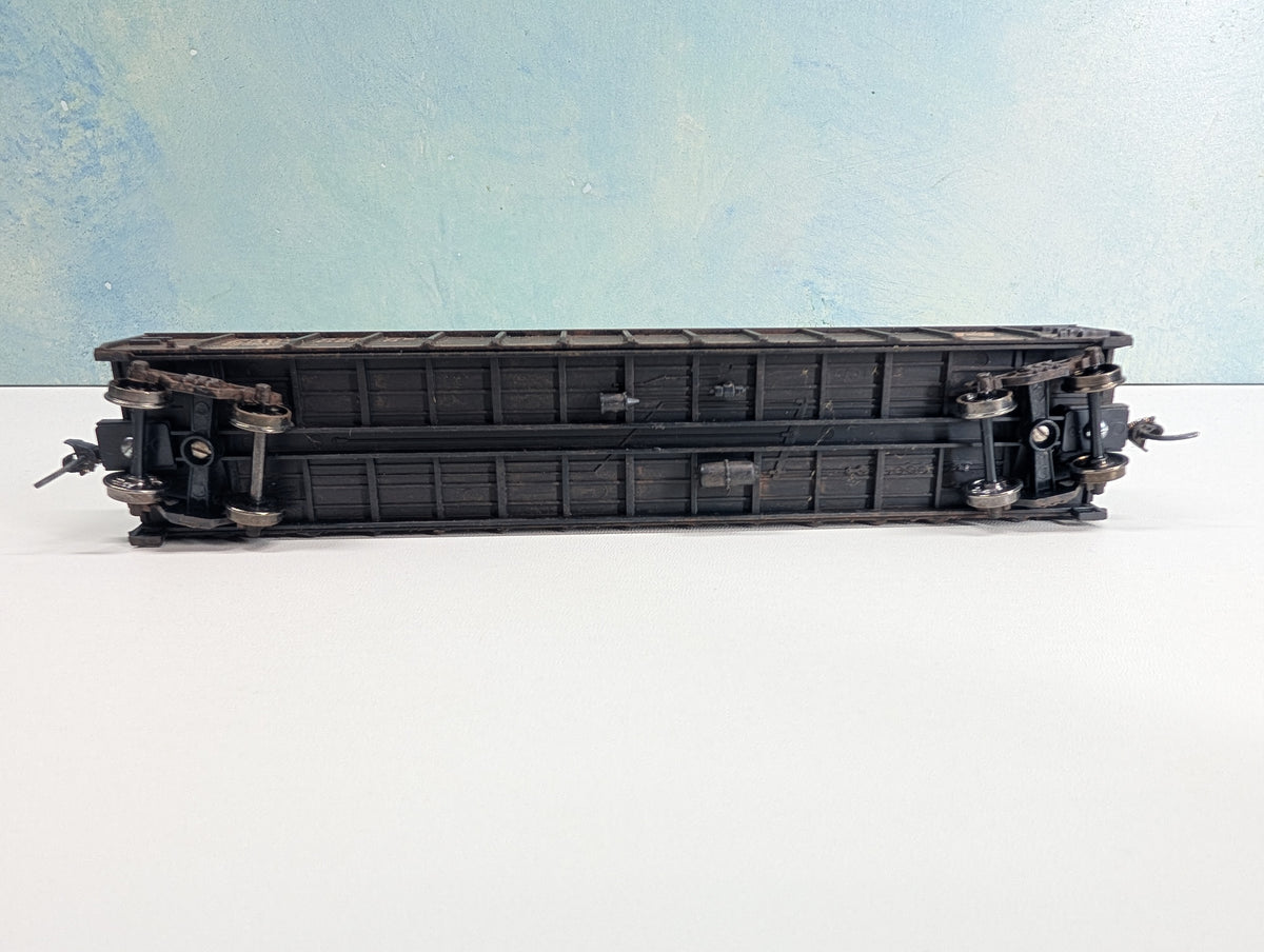 USED Roundhouse HO Scale 52' Gondola, Weathered Providence Northern PN #73531 Metal Wheels