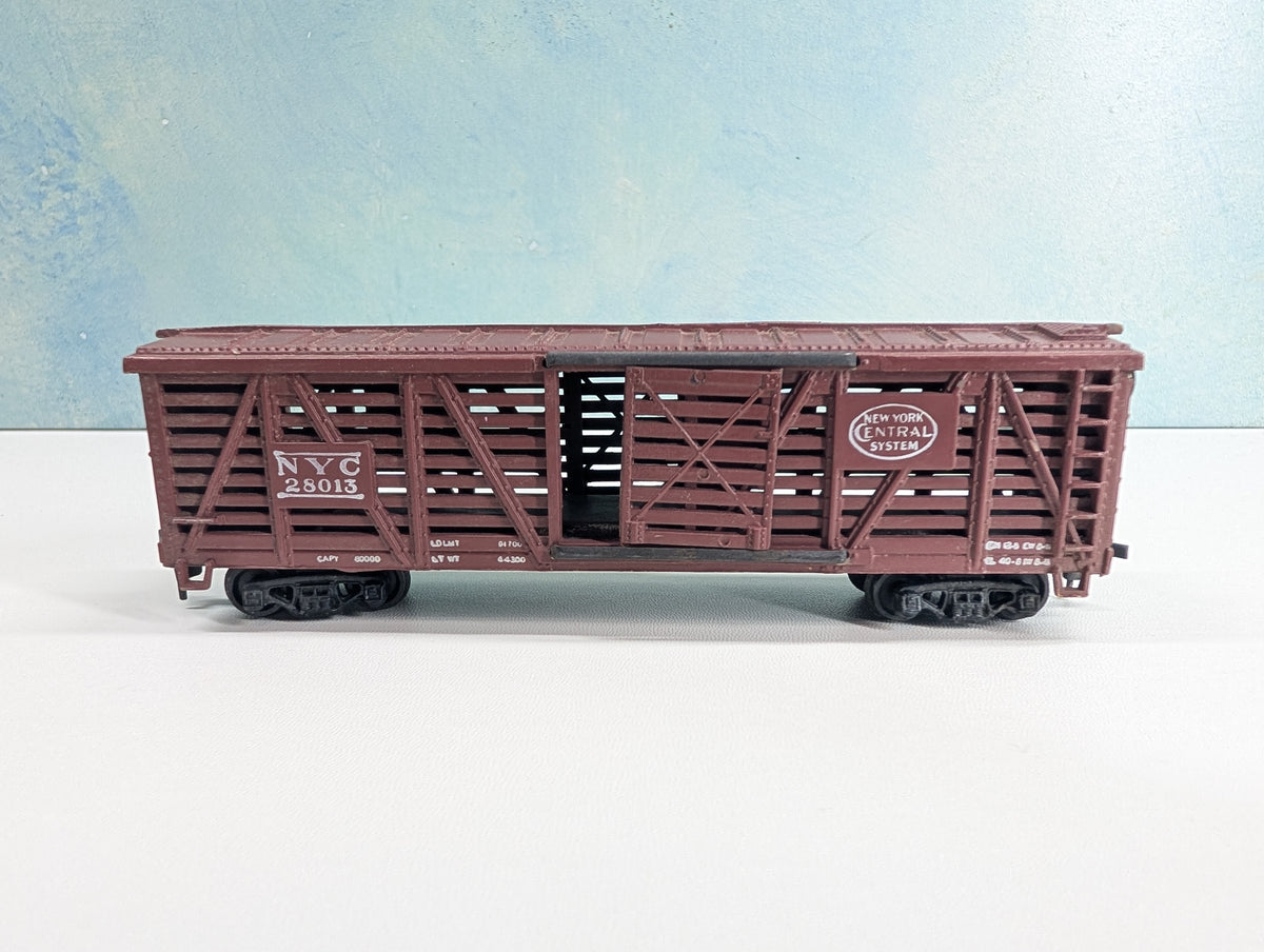 USED HO Scale Cattle Stock Car New York Central NYC #28013