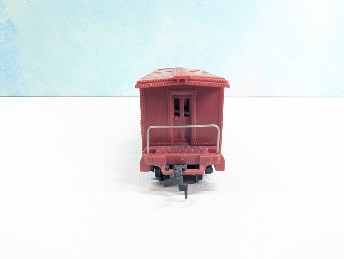 USED Marx HO Scale Bay Window Caboose New York Central NYC #20298 Radio Equipped