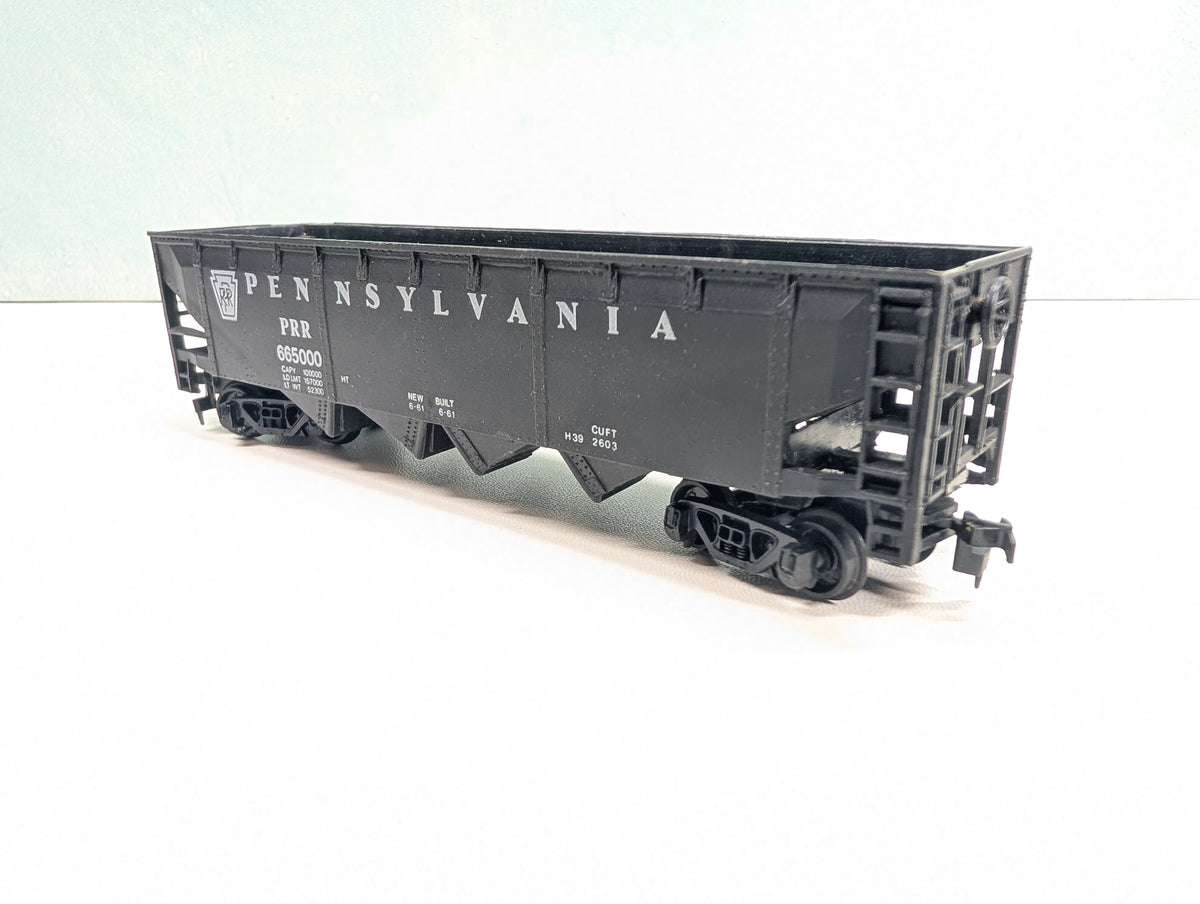 USED AHM HO Scale Quad Hopper Pennsylvania PRR #665000