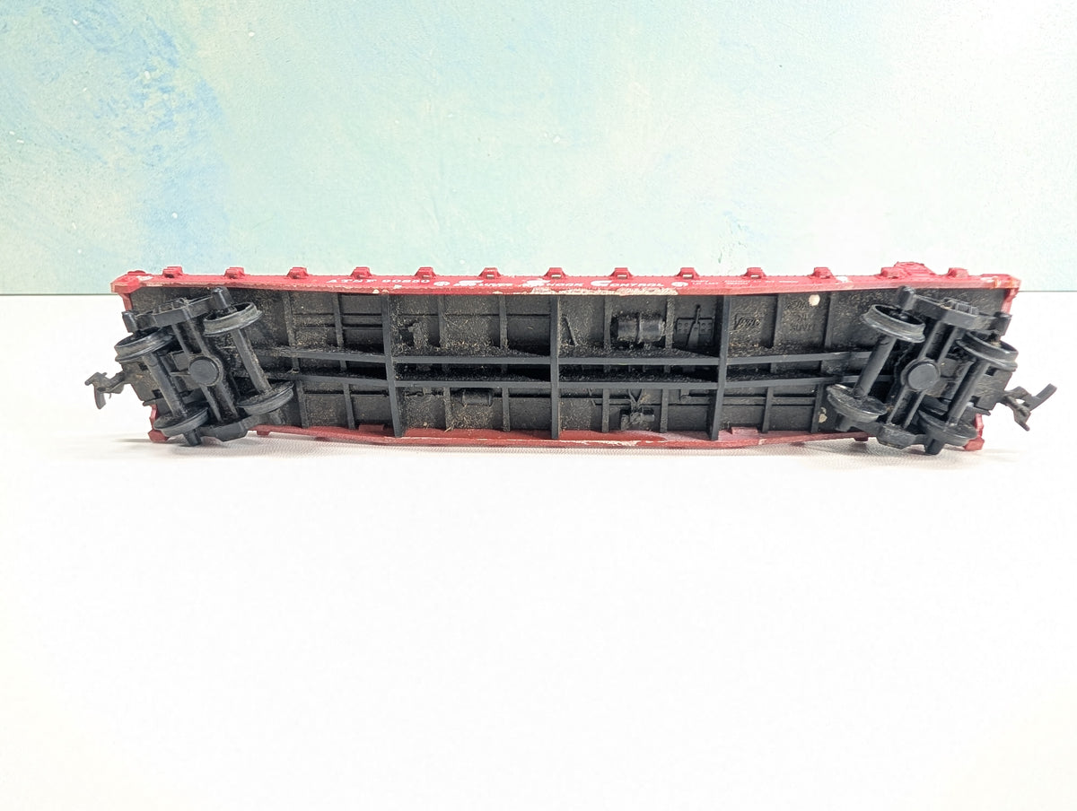 USED AHM HO Scale 50' Flat Car Santa Fe ATSF #90850