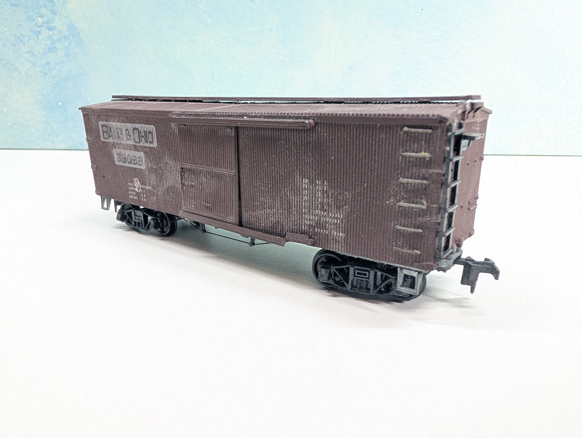 USED Roundhouse HO Scale Old Time Box Car Baltimore and Ohio B&O #69089