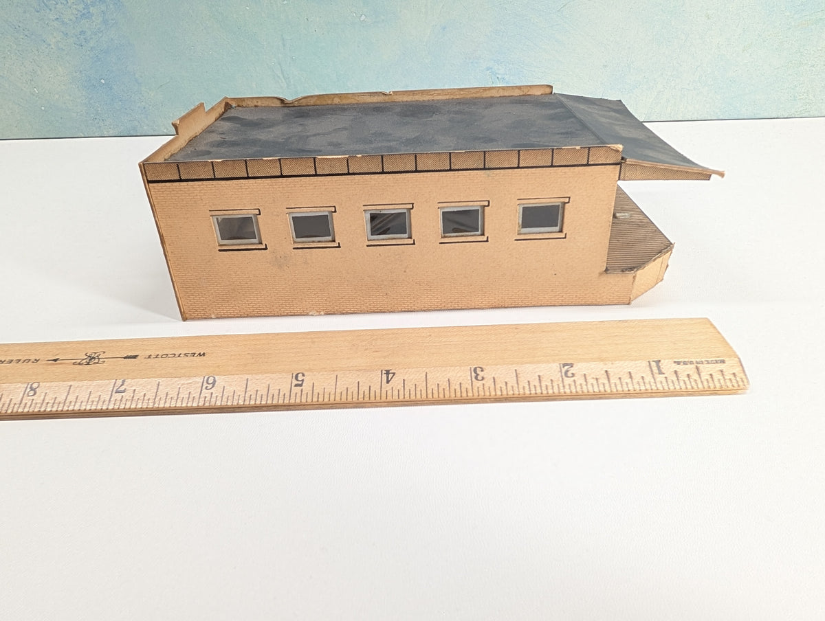 USED HO Scale United States Post Office, Cardstock Building
